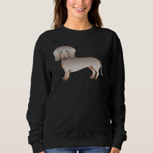 Camiseta Isabella E Tan Smooth Casaco Dachshund Dog Design