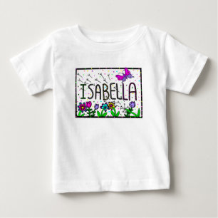 Camiseta Isabella Nome Feminino, Arte Caprichosa