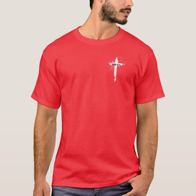 Camiseta Isaiah 40:31 Bíblia de resistência Verse (Frente)