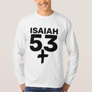 CAMISETA ISAIAH 53, CAMISAS-T-CRISTÃOS MESSIANOS