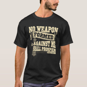 Camiseta Isaiah 54 17 Christian For Men Gift
