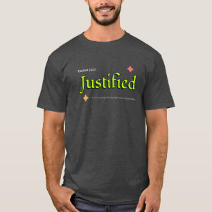 Camiseta Isaiah Justificado 53:11 Cristão