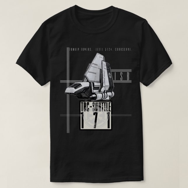 CAMISETA ISB TAC SHUTTLE (Frente do Design)