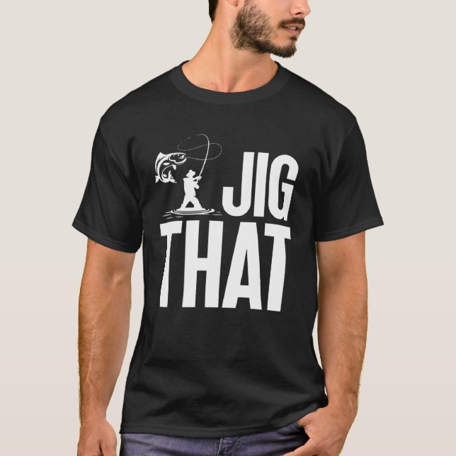 Camiseta Isca aquele Pescaria de Walleye (Frente)
