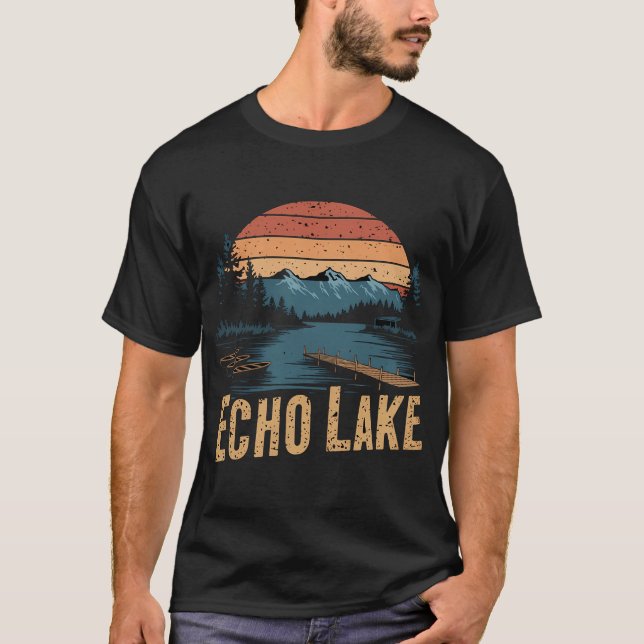 Camiseta Isca da Bandeira Americana (Frente)