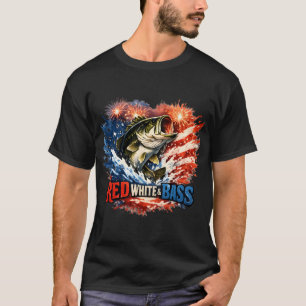 Camiseta Isca de pesca americana dos EUA