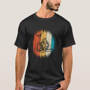 Camiseta Isca de Pesca Crankbait Engraçada Homens Pesca Cra