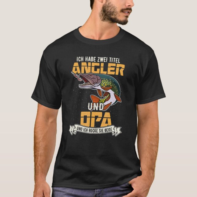 Camiseta Isca de pesca de peixes predadores Wobbler Truta P (Frente)