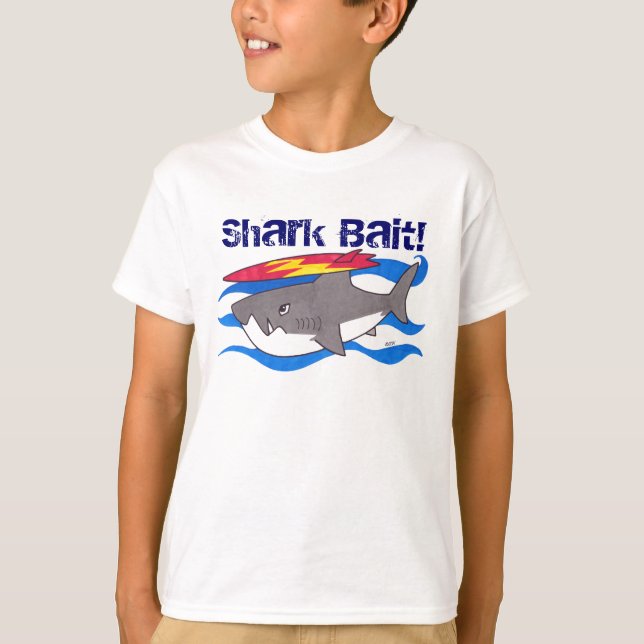 Camiseta Isca de tubarão! (Frente)