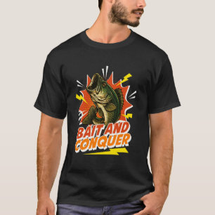 Camiseta Isca e Conquistar - Pescador Amante da Pesca Pesca
