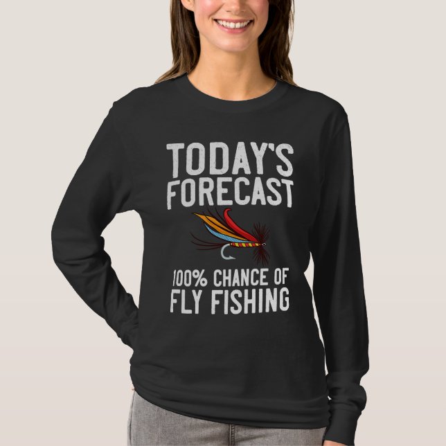 Camiseta Isca para pesca com fly, vara, isca, carretel, isc (Frente)