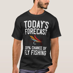 Camiseta Isca para pesca com mosca Pescador Vara Isca Carre
