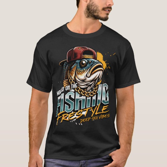 Camiseta Iscas de Pesca (Frente)