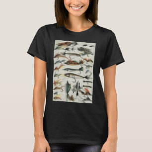 Camiseta Iscas de pesca dos anos 1920