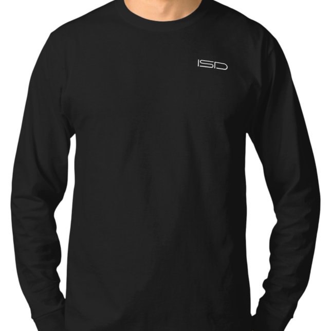 Camiseta ISD Manga Longa Unisex (Criador carregado)