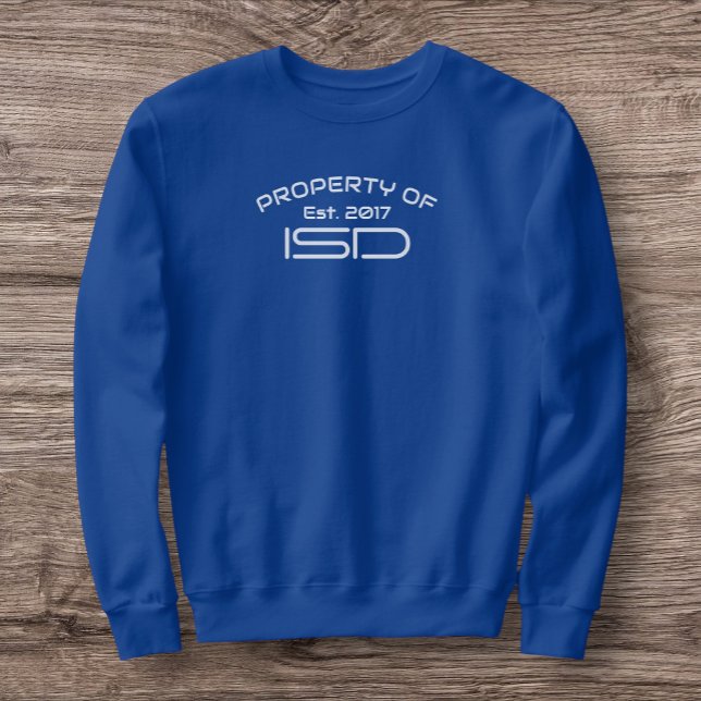 Camiseta ISD Masculina da ISD 2017 Crewneck  (Criador carregado)