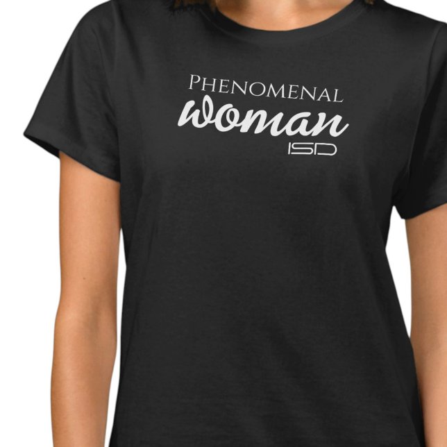 Camiseta ISD Mulher Mulher Fenomenal (Criador carregado)