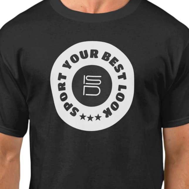 Camiseta ISD Unisex Esporte Seu Melhor Visual (Criador carregado)