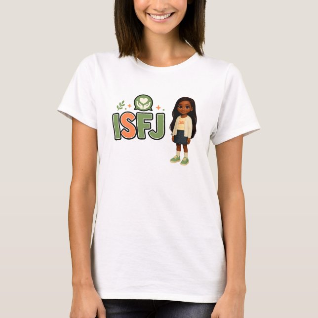 Camiseta ISFJ — A Guardiã da Harmonia (Frente)