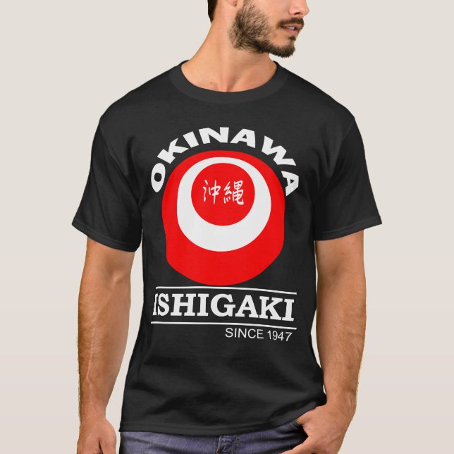 Camiseta Ishigaki CIty Okinawa Japão / Cidades de Okinawa (Frente)