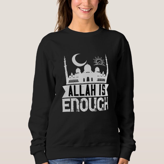 Camiseta Islã - Alá é suficiente (Frente)