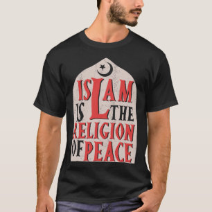 Camiseta Islã É A Religião Da Paz Allah Musli