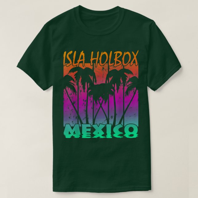 Camiseta Isla Holbox Mexico  (Frente do Design)