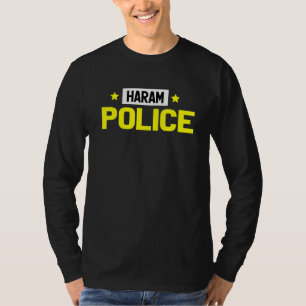 Camiseta Islã muçulmano da polícia do Haram