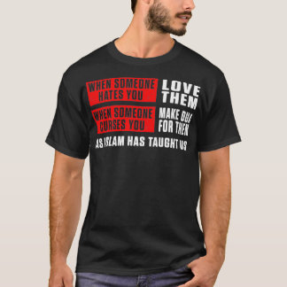 Camiseta Islã muçulmano Dua Allah Alhamdulillah Religião Ra