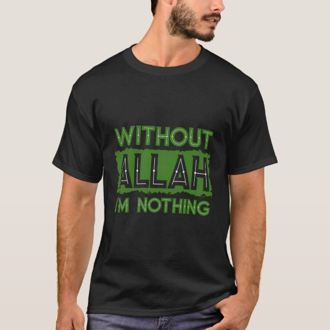 Camiseta Islã muçulmano islâmico amala muçulmanos (Frente)