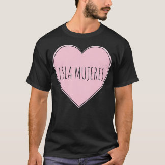 Camiseta Isla Mujeres Heart