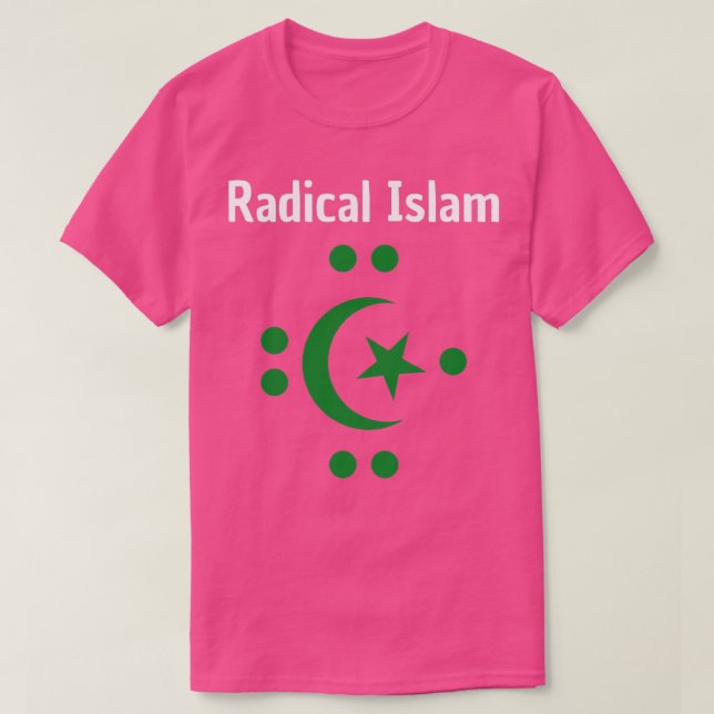 Camiseta Islã radical (Frente do Design)