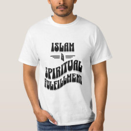 Camiseta Islã Um Cumprimento Espiritual
