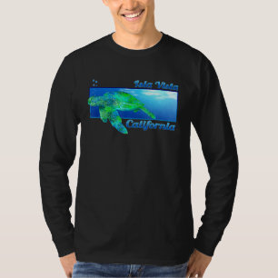 Camiseta Isla Vista California Nadar Tartaruga
