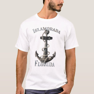 Camiseta Islamorada Florida Keys Vacation Anchor Náutico