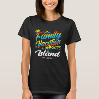 Camiseta Island Beach New Jersey Family Matching Vacation S