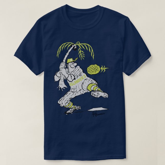 Camiseta Islanders do Havaí com Defeito 1961 (Frente do Design)