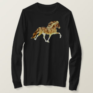 Camiseta Islandês ao Fogo