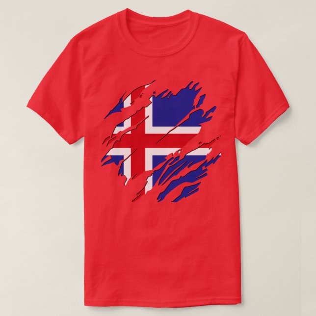 Camiseta Islândia Sempre (Frente do Design)