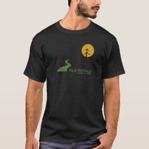 Camiseta Isle Royale National Park Prêmio de Trilha