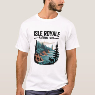 Camiseta Isle Royale National Park Scenderness