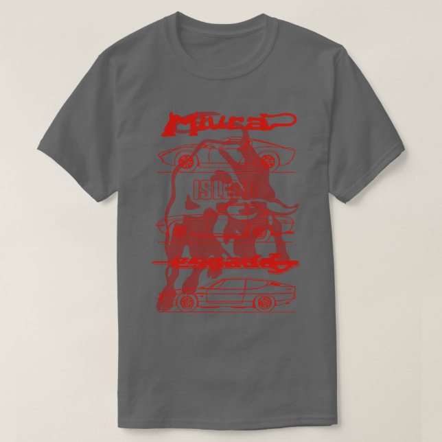 Camiseta islero miura espada (Frente do Design)