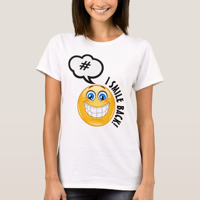 Camiseta #ISmileBack TSirt (Frente)