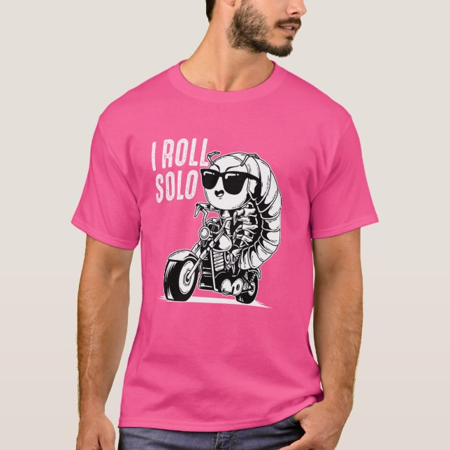 Camiseta Isópodo Roly Poly Pill Inseto Rollie Pollie Insect (Frente)