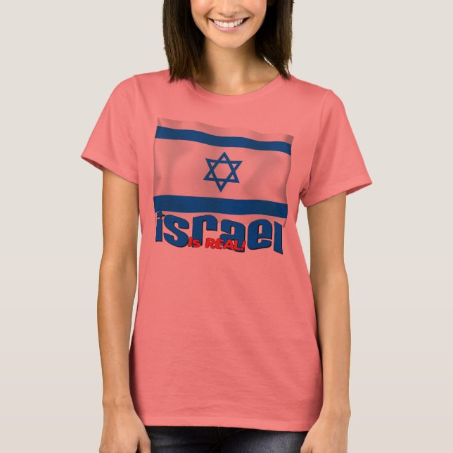 Camiseta Israel é Real! (Frente)