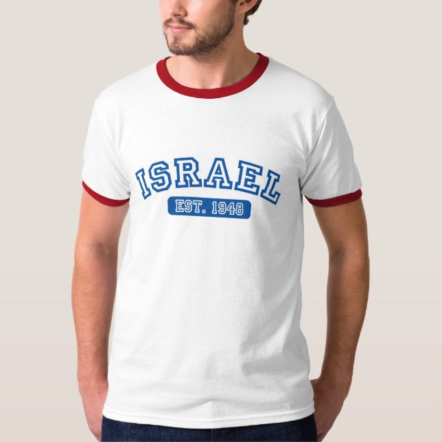 Camiseta Israel Est. 1948 (Frente)