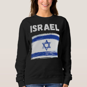 Camiseta Israel Flag Holiday Vintage Grunge