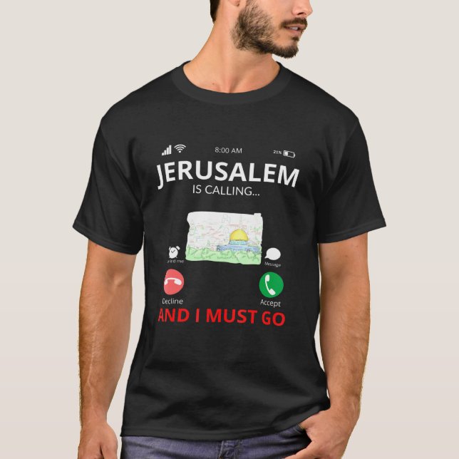 Camiseta Israel Jerusalém (Frente)