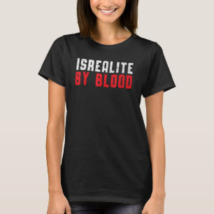 Camiseta Israelita Por Sangue Verdadeiro Hebraico País Jude