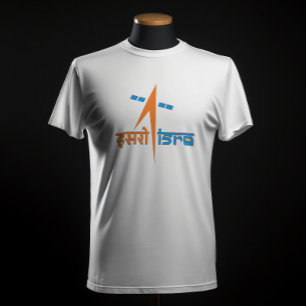 Camiseta ISRO Organização de Investigação Espacial Indiana